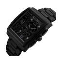 WW1227 SKMEI Multifunction Dual Time PU Chain Watch 1274