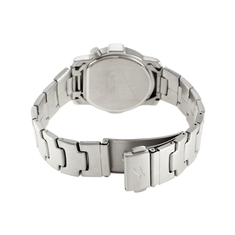 WW0709 Fastrack Stainless Steel Date Chain Watch 1161SM02