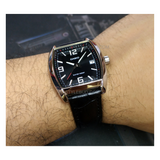WW0267 Casio Standard Date Leather Belt Watch MTP-E107L-1ADF