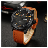 WW0647 Naviforce Day Date Belt Watch