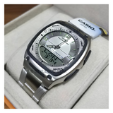 WW0144 Casio Youth Dual Time Chain Watch AW-81D-7AVDF