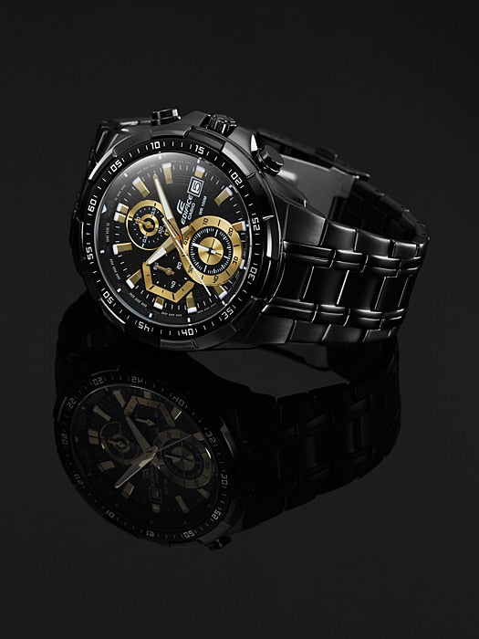 WW0665 Casio Edifice Chronograph Chain Watch EFR-539BK-1AV