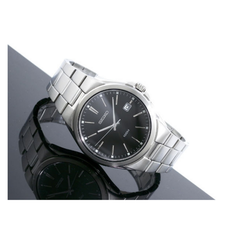 WW0860 Seiko Date Stainless Steel Chain Watch SGEE31P1