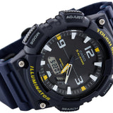 WW0441 Casio Youth Tough Solar Dual Time Resin Belt Watch AQ-S810W-2AVDF