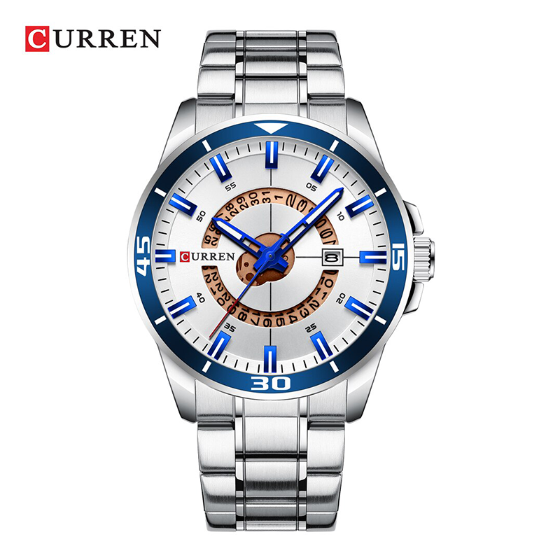 WW1119 Curren Date Chain Watch
