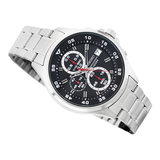 WW0145 Seiko Chronograph Date Stainless Steel Chain Watch SKS627P1
