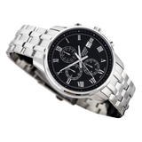 WW0463 Casio Beside Chronograph Stainless Steel Chain Watch BEM-511D-1AVDF