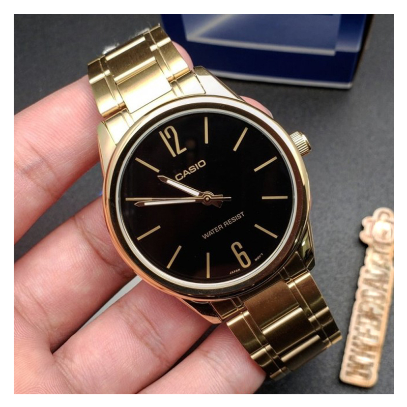WW1172 Casio Standard Golden Chain Watch MTP-V005G-1BUDF