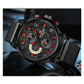 WW0139 Naviforce Multifunction Mesh Chain Watch NF9068M