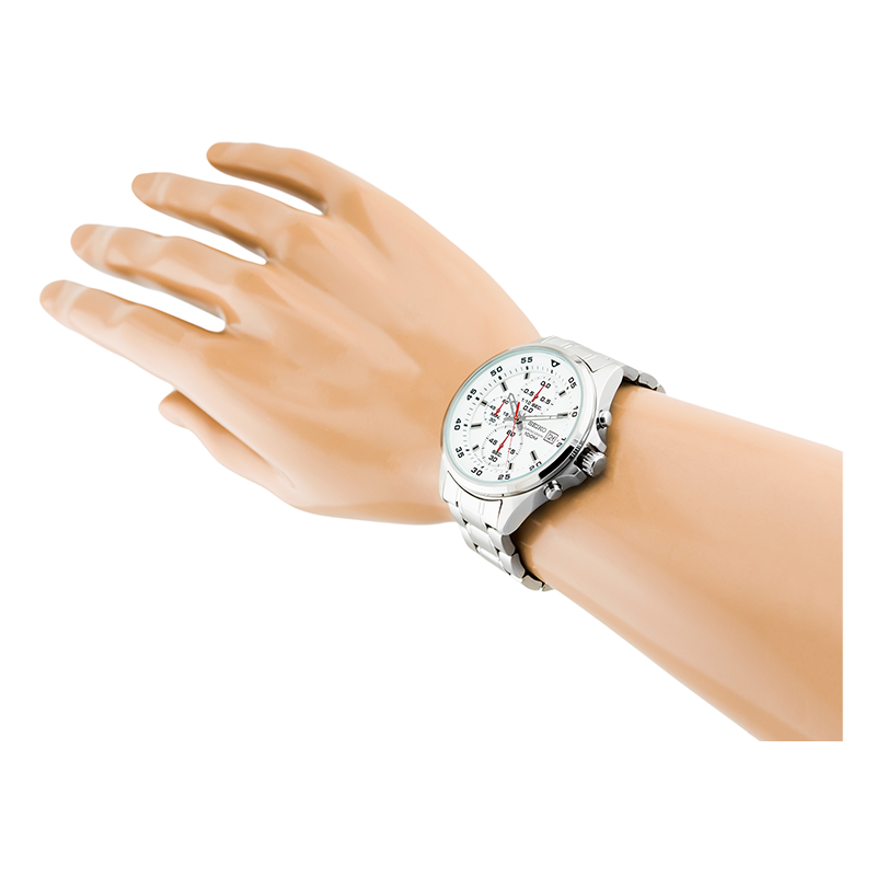 WW0146 Seiko Chronograph Stainless Steel Chain Watch SKS623P1