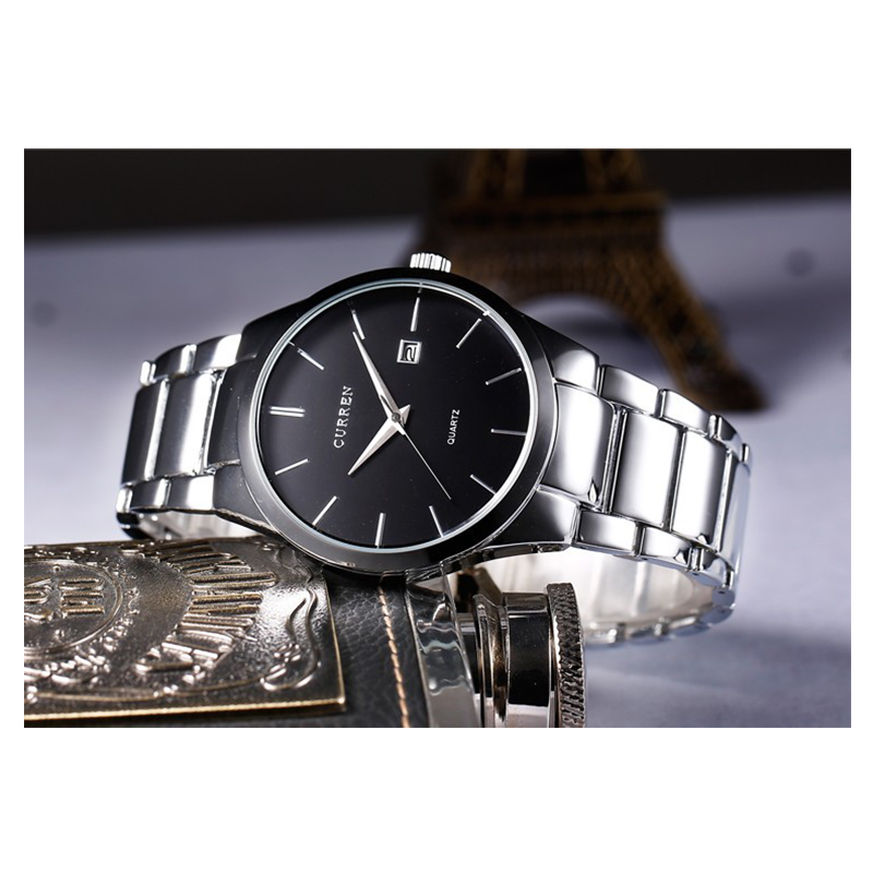 WW0660 Curren Date Chain Watch 8106