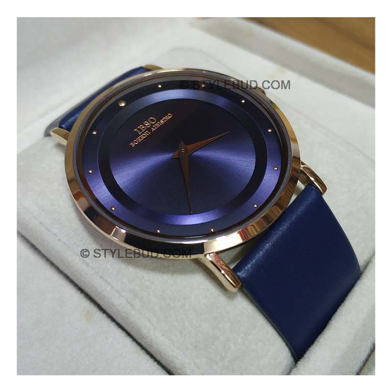 WW0710 IBSO Slim Leather Belt Watch S8160G