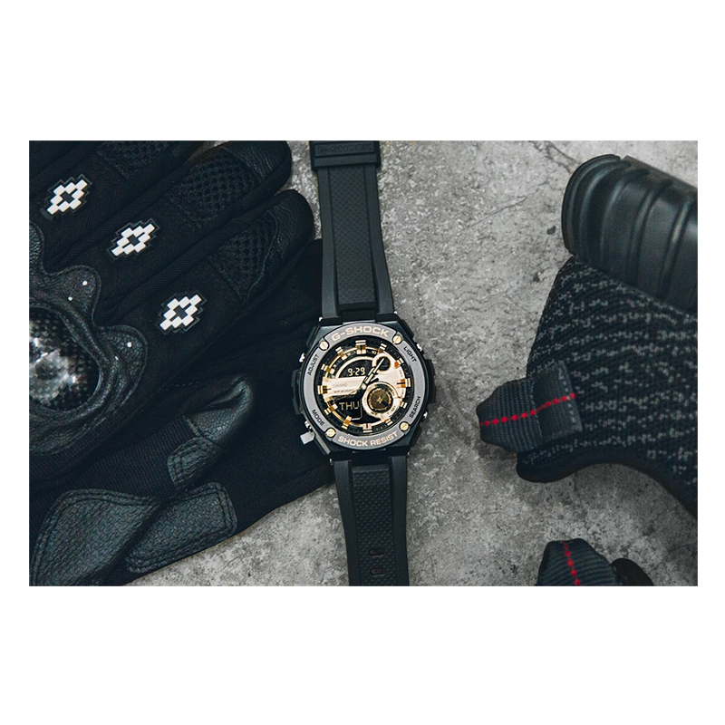WW0334 Casio G-Shock G-Steel Resin Belt Watch GST-210B-1A9DR