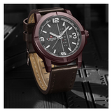 WW1156 Naviforce Day Date Belt Watch NF9177M