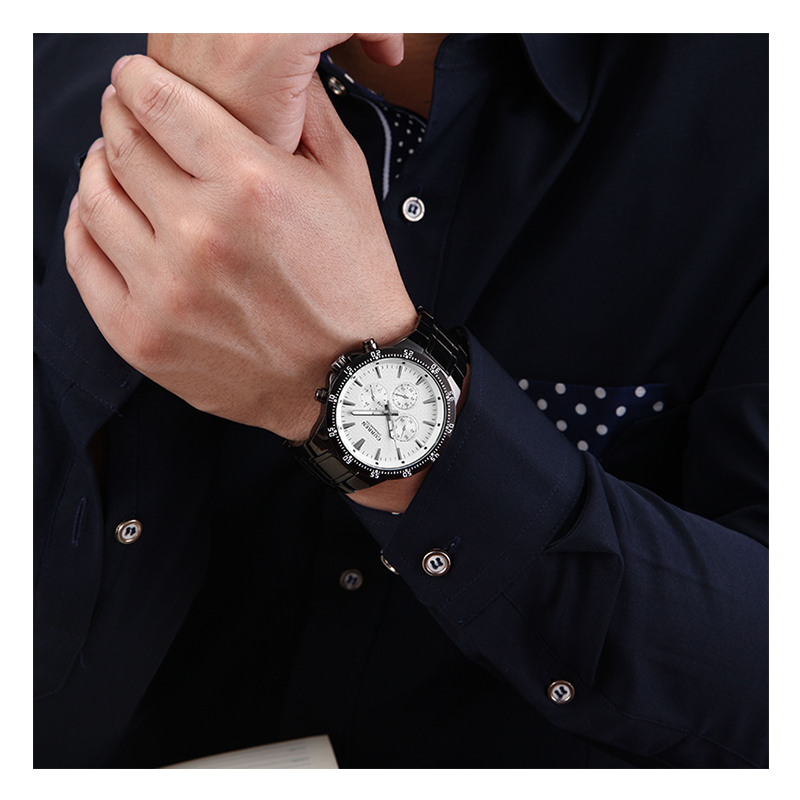 WW0322 Curren Chain Watch