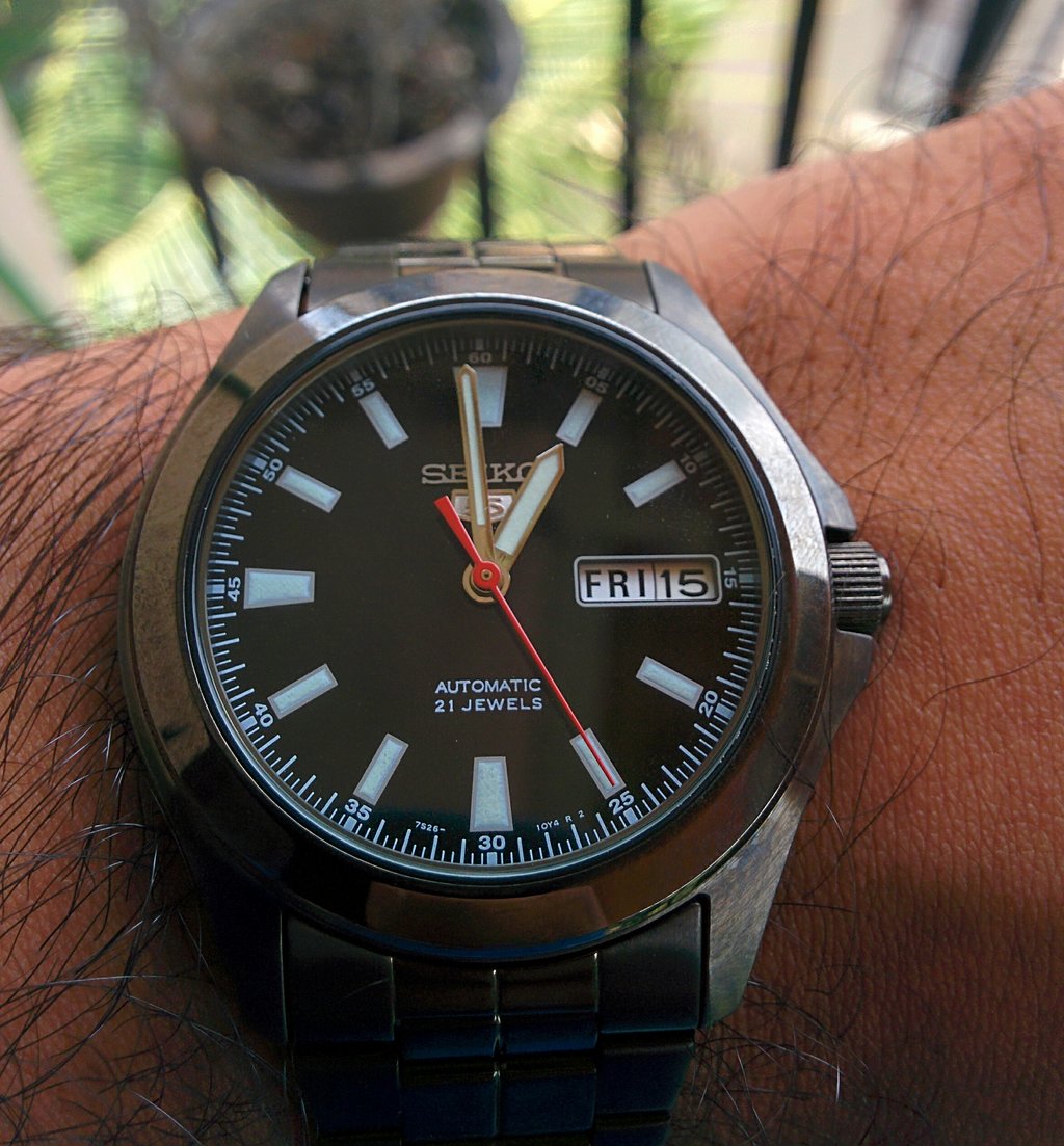 WW0792 Seiko 5 Automatic Chain Watch SNKL13K1