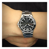 WW0086 Casio Enticer Multifunction Stainless Steel Chain Watch MTP-1300D-1AVDF