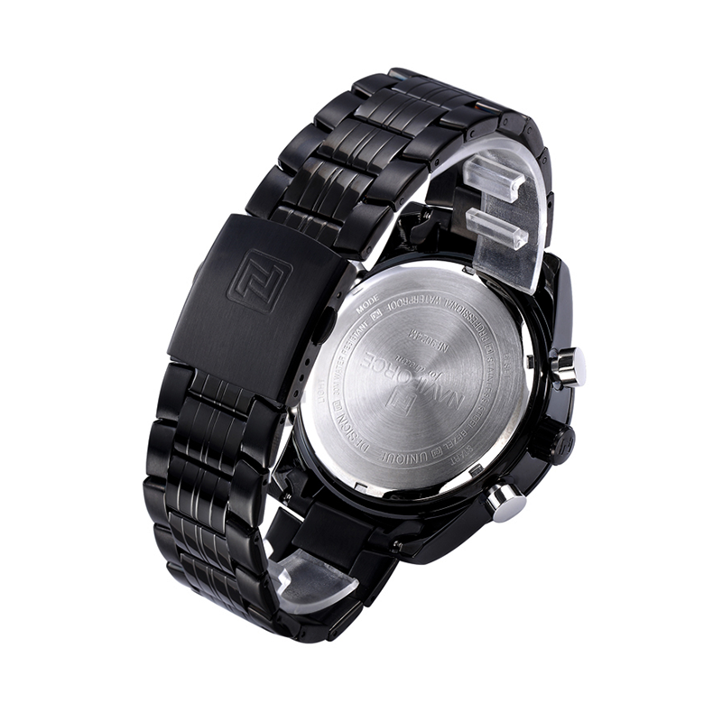 WW0580 Naviforce Dual Time Chain Watch