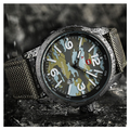WW0061 Naviforce Camouflage Date Nylon Belt Watch NF9080M