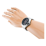 WW0145 Seiko Chronograph Date Stainless Steel Chain Watch SKS627P1