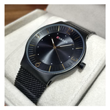 WW0163 Curren Slim Mesh Chain Watch