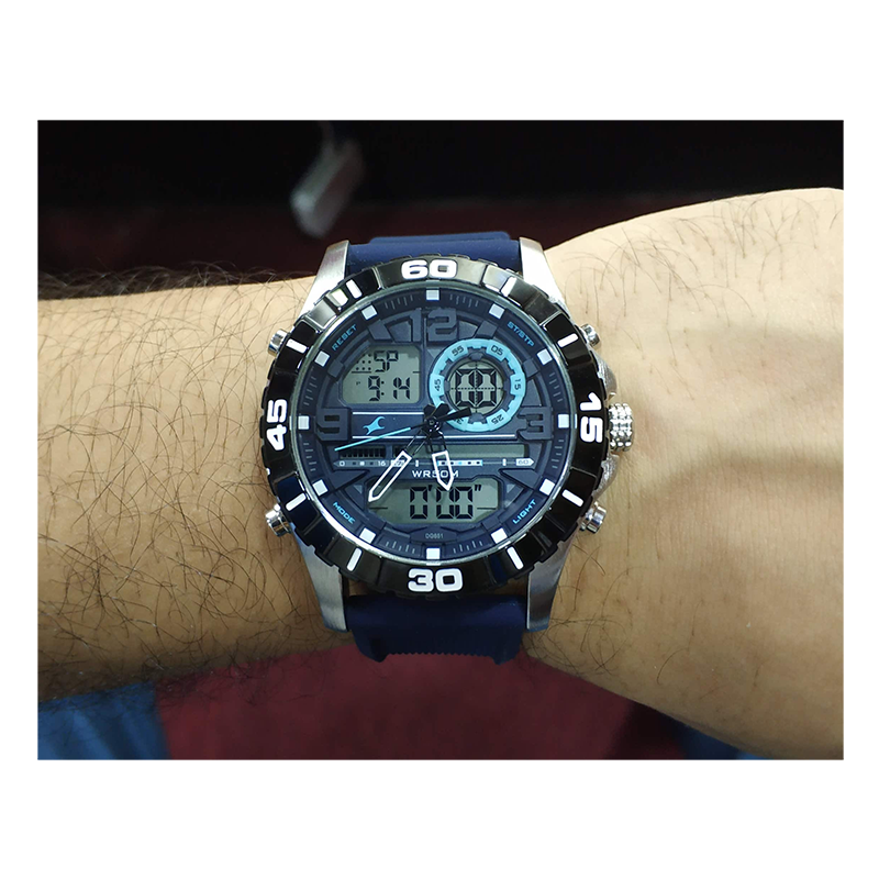 WW0112 Fastrack Analog Digital Belt Watch 38035SP02