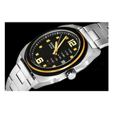 WW0453 Casio Standard Day Date Chain Watch MTF-117BD-1AVDF