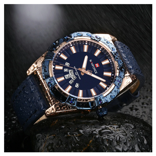 WW0059 Naviforce Day Date Belt Watch NF9118M