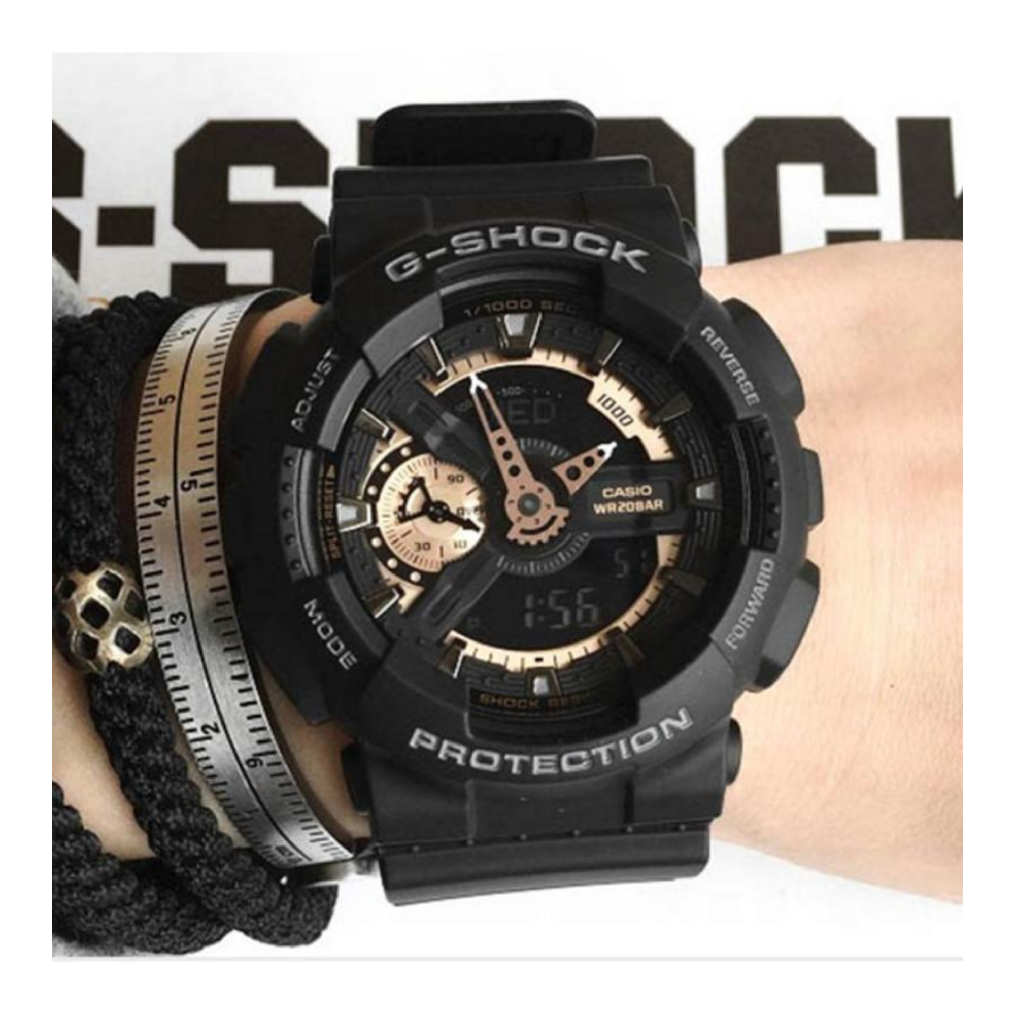 WW1204 Casio G-Shock Sports Resin Belt Watch GA-110RG-1ADR