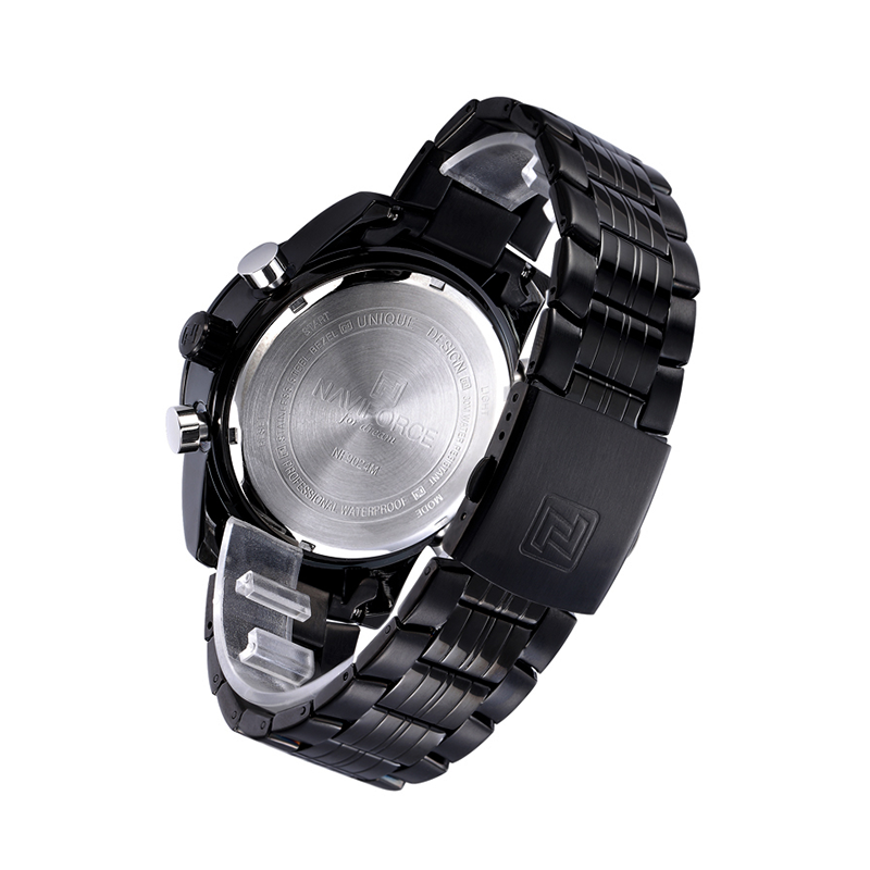 WW0581 Naviforce Dual Time Chain Watch