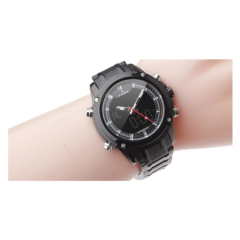 WW1032 Naviforce Dual Time Chain Watch NF9050M