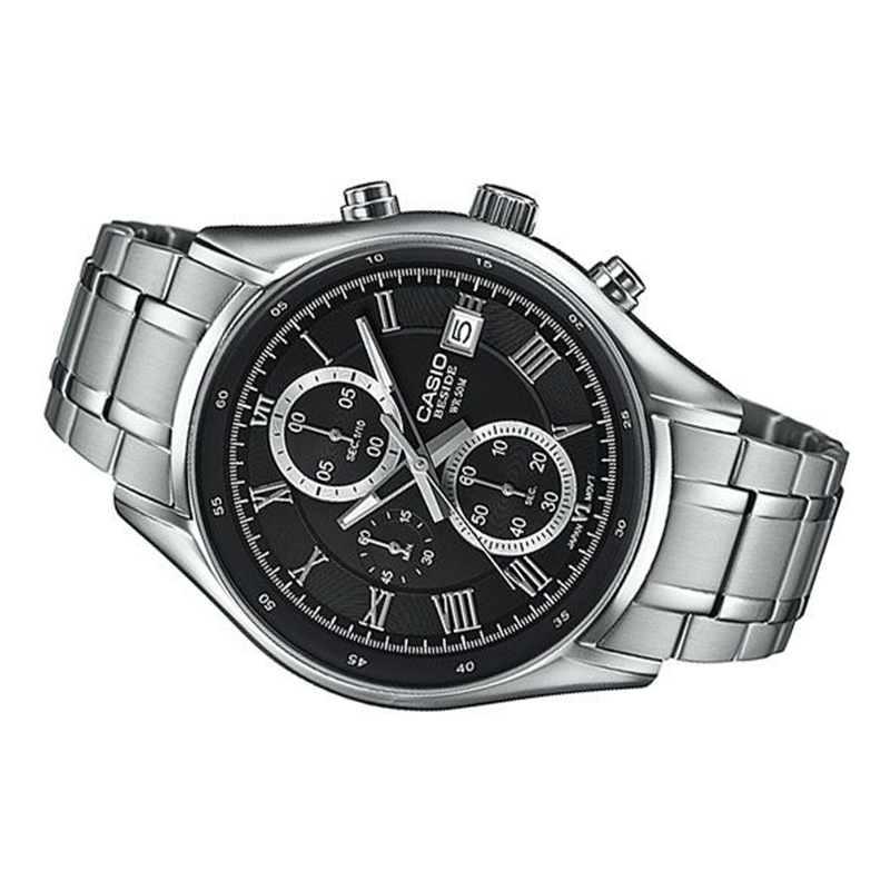 WW0614 Casio Beside Chronograph Chain Watch BEM-512D-1AV
