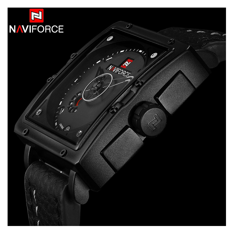 WW0640 Naviforce Day Date Belt Watch