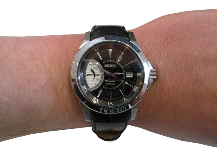 WW0873 Seiko Premier Kinetic Chain Watch SRG001P2