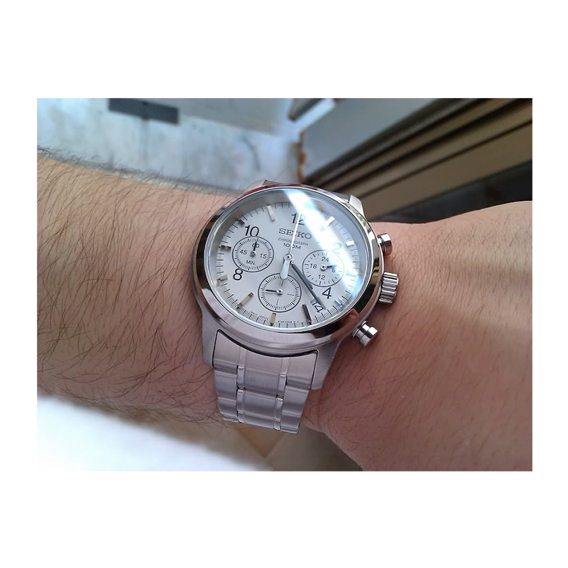 WW0890 Seiko Chronograph Chain Watch SSB001P1