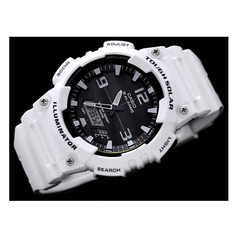 Casio tough solar white hotsell