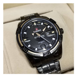 WW0125 Naviforce Date Black Chain Watch NF9079M