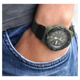 WW1257 Casio Youth Day Date Nylon Belt Watch MRW-200HB-3BVDF