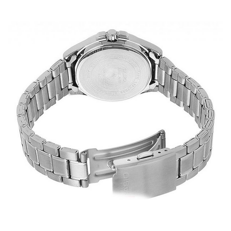 WW1283 Casio Enticer Multifunction Ladies Chain Watch LTP-2088D-7AV