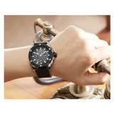 WW1114 Naviforce Multifunction Leather Belt Watch NF9116M