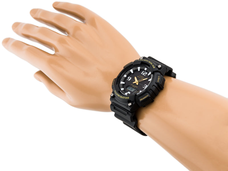 WW0027 Casio Tough Solar Dual Time Resin Belt Watch AQ-S810W-1BVDF