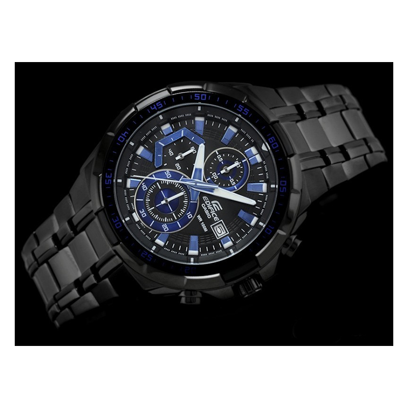 WW0666 Casio Edifice Chronograph Chain Watch EFR-539BK-1A2VUDF
