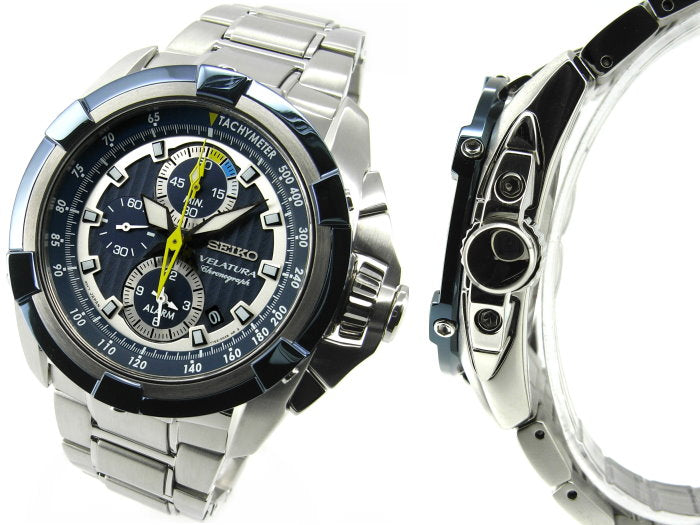 WW0871 Seiko Velatura Chronograph Chain Watch SNAE19P1