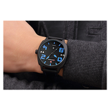 WW1005 Longbo Date Belt Watch