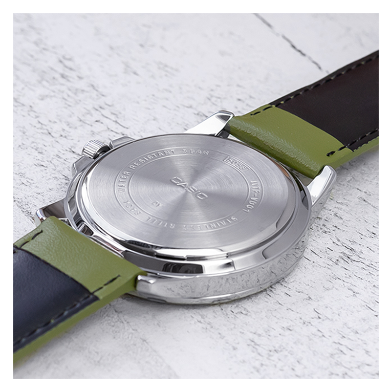 WW1136 Casio Enticer Date Silver Belt Watch MTP-VD01L-3BVUDF