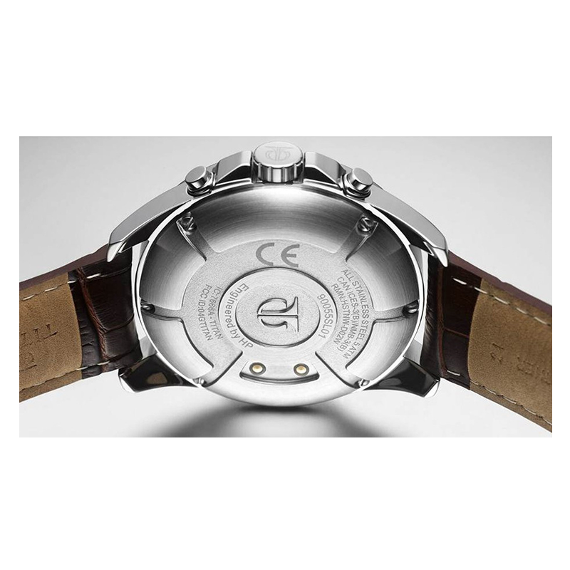 WW0525 Titan JUXT Leather Belt Watch 90055SL01J