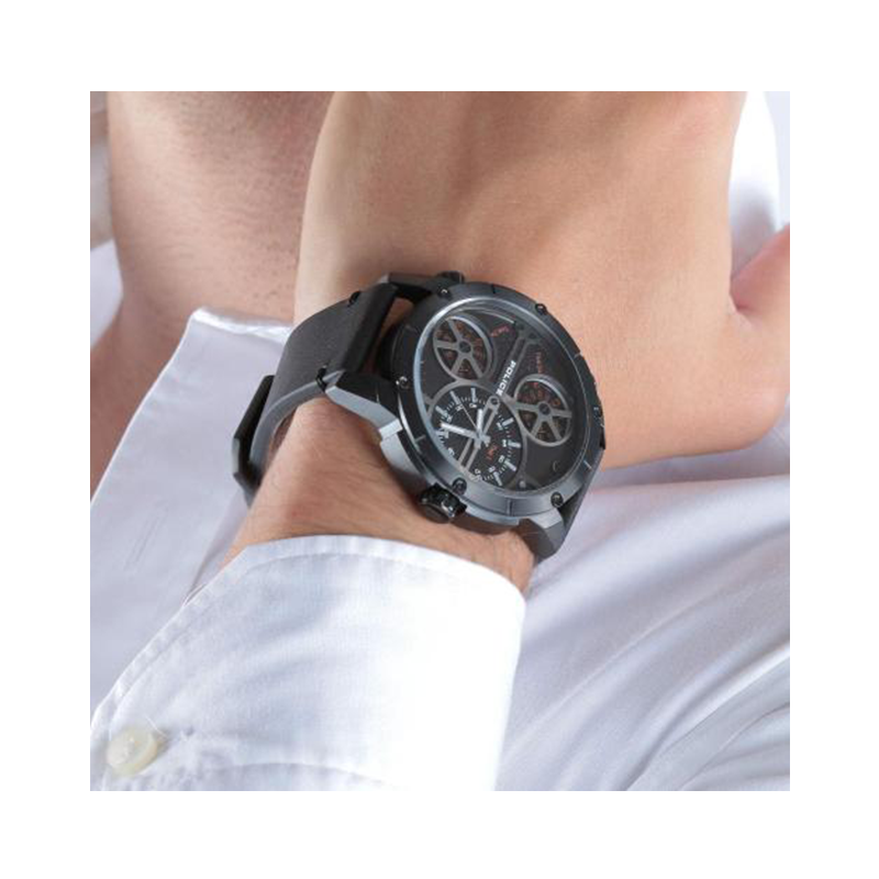 WW0210 Police Rattlesnake Triple Time Belt Watch PL14699JSB02