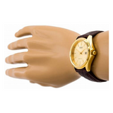 WW1259 Casio Standard Date Leather Belt Watch MTP-1183Q-9ADF