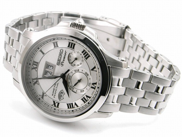 WW0846 Seiko Perpetual Kinetic Chain Watch SNP039P1