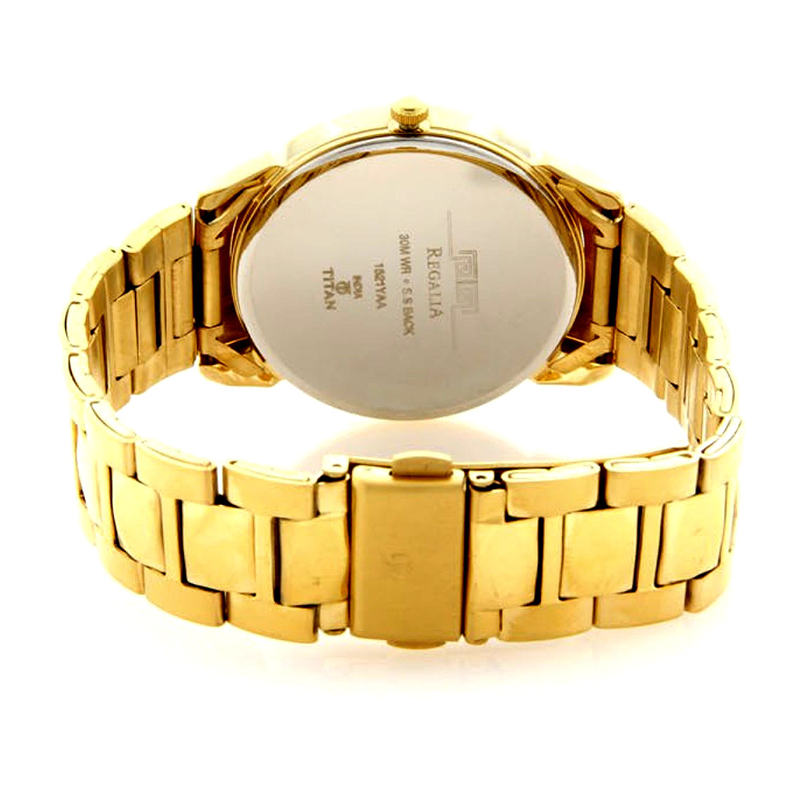 WW0682 Titan Regalia Day Date Chain Watch 1521YM04